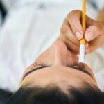 Sopracciglia ben curate e definite, rappresentano il risultato finale dei consigli dell'esperta.